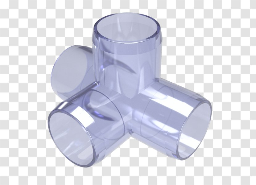 Piping And Plumbing Fitting Plastic Pipework Polyvinyl Chloride Pipe - Formufit - Glass Transparent PNG