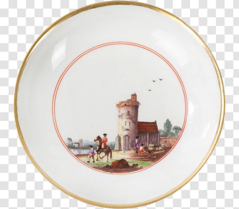 Plate Porcelain Saucer Tableware - Ceramic Transparent PNG