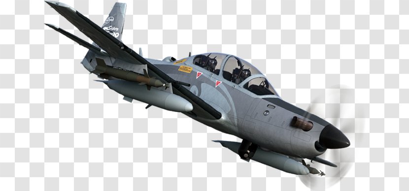 Embraer EMB 314 Super Tucano Fighter Aircraft 312 Airplane Transparent PNG