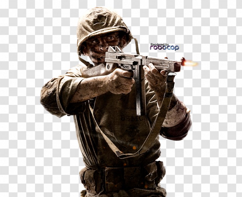 Call Of Duty: WWII World At War Black Ops Duty 3 - Soldier Transparent PNG