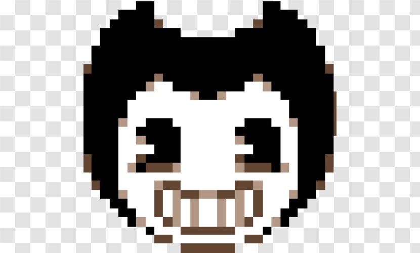 Bendy And The Ink Machine Pixel Art Chiptune Build Our - Love Coffee Transparent PNG