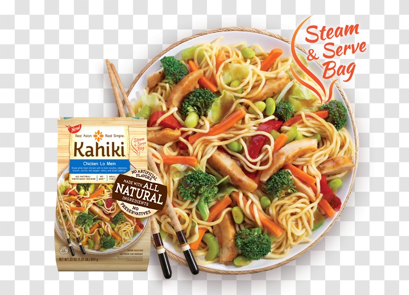 Chow Mein Lo Yakisoba Chinese Noodles Fried - Pork Transparent PNG