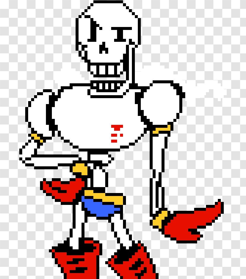 Undertale Sprite Flowey Pixel Art Toriel - Robot - Papyrus Clipart Transparent PNG