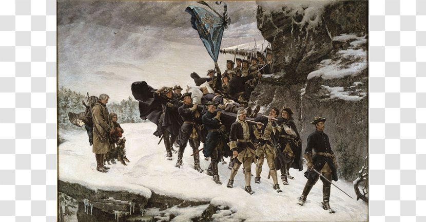Bringing Home The Body Of King Karl XII Sweden Painting Art Painter - History Transparent PNG