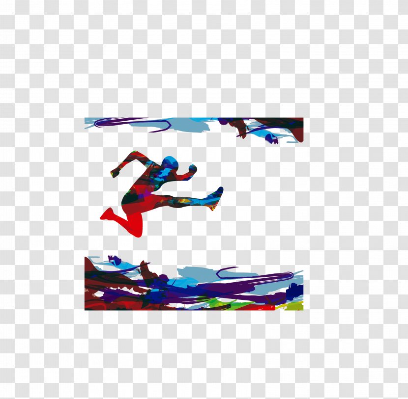 Athletics At The 2016 Summer Olympics U2013 Mens Long Jump Sport - Brand - Vector Painting Race Transparent PNG