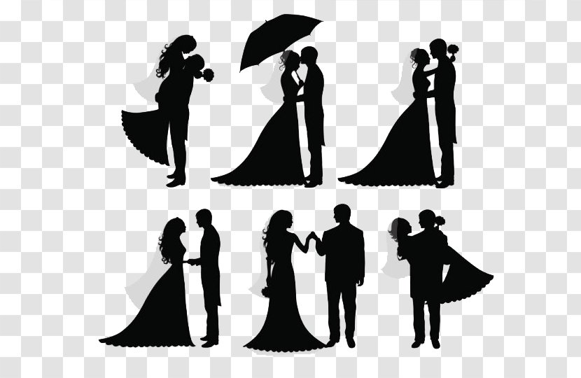 Wedding Invitation Bridegroom - Black And White Picture Transparent PNG