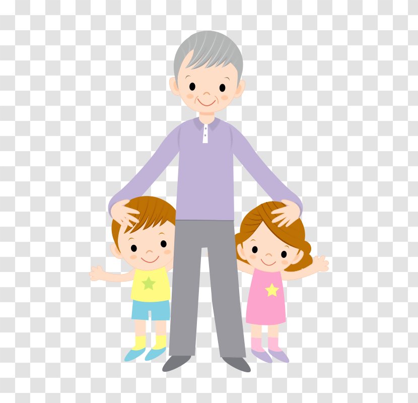 Child Cartoon Family - Flower - Cang Transparent PNG