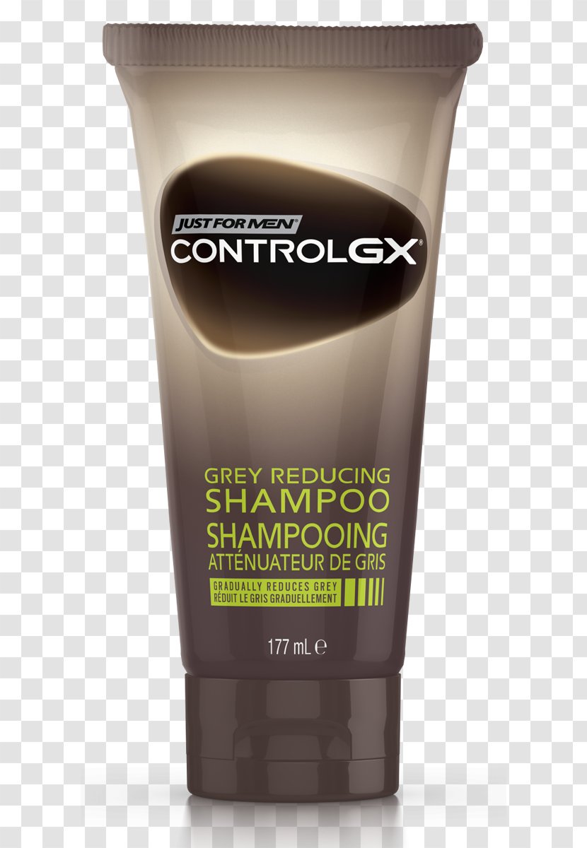 Just For Men Control GX Grey Reducing Shampoo Hair Conditioner Care - Lotion Transparent PNG