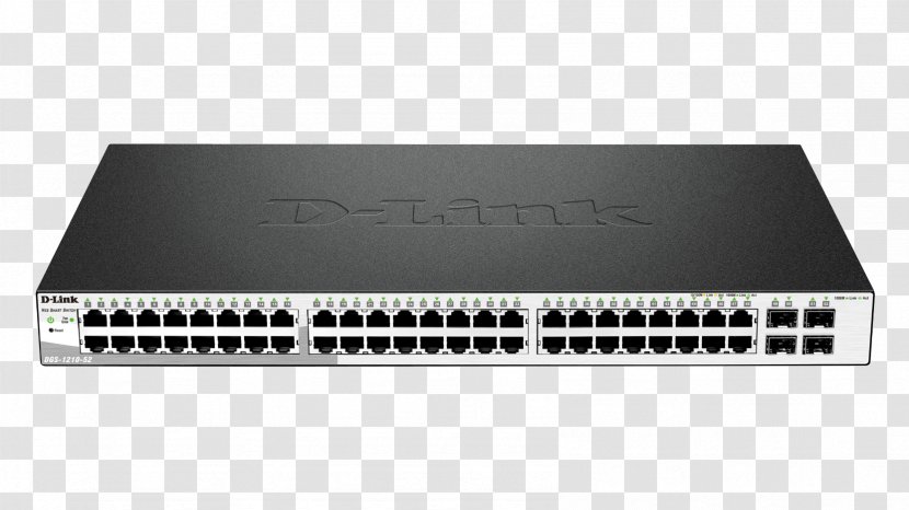Gigabit Ethernet D-Link Network Switch Small Form-factor Pluggable Transceiver - Twisted Pair - Computer Transparent PNG