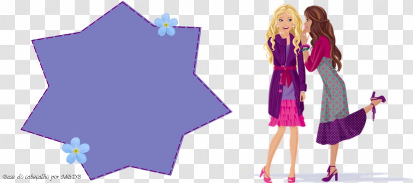 Gossip Cartoon Barbie Animated Film Clip Art - 80 S Transparent PNG
