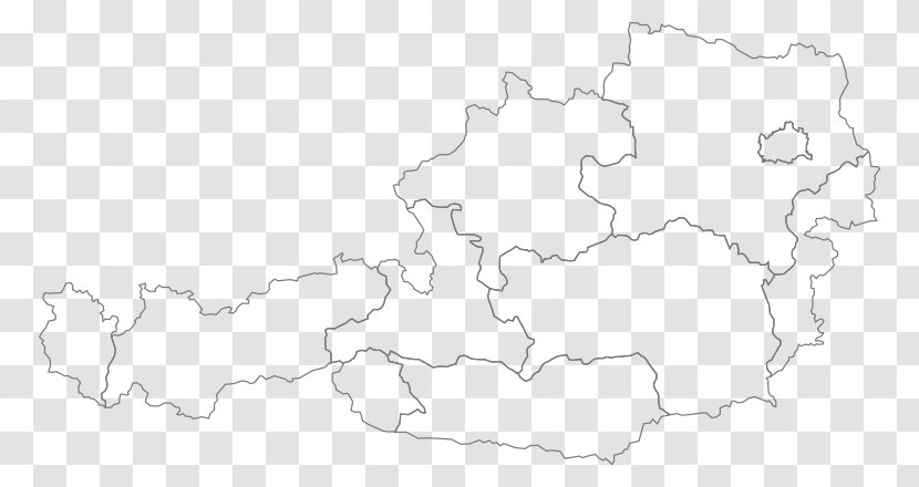Austria Map Clip Art - Wikimedia Commons Transparent PNG