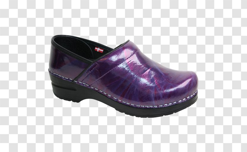 Clog Shoe Insert Patent Leather - Sanita Footwear - European Style Villa Transparent PNG