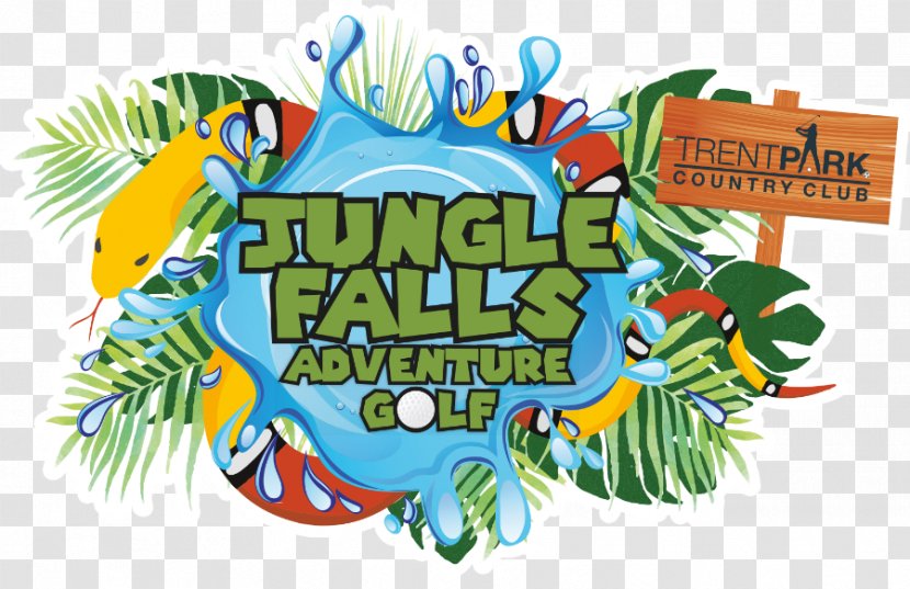 Trent Park Golf Club Jungle Falls Adventure Miniature Graphic Design - Logo - Mini Transparent PNG