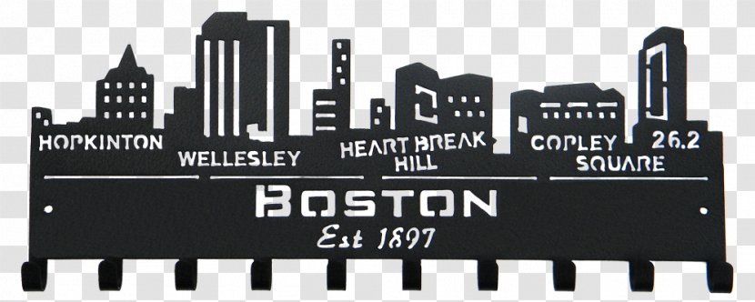 Medal Metal Gift Sport Hooks Skyline - Hook - Boston Transparent PNG