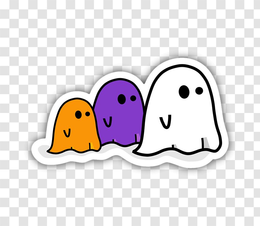 Obake Ghost Halloween 仮装 Clip Art - Silhouette - Personalized Car Stickers Transparent PNG