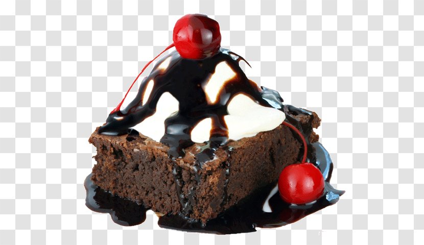 Sundae Chocolate Brownie Fudge Ice Cream Transparent PNG