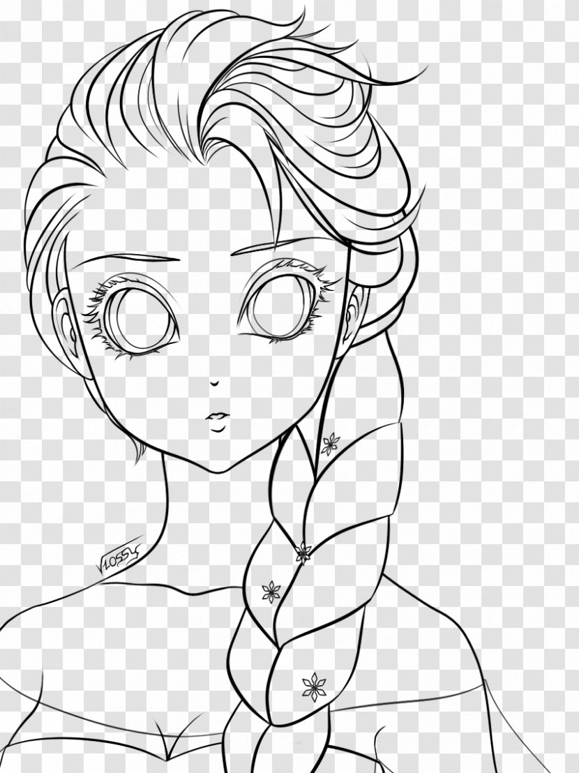 /m/02csf Arm Ear Line Art Drawing - Heart - Frozen Character Transparent PNG