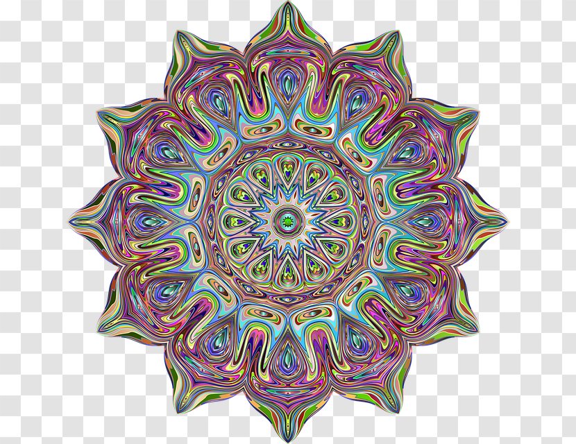 Mandala Flower Ornament Computer - Symmetry Transparent PNG
