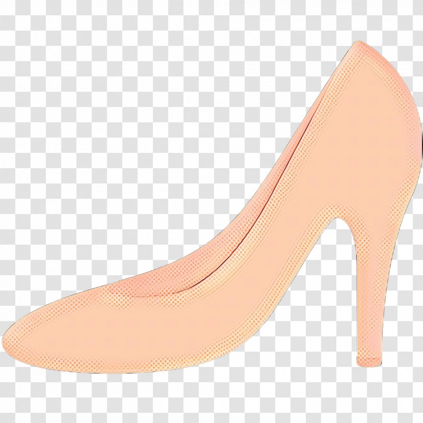 Footwear Pink High Heels Court Shoe - Leather Beige Transparent PNG