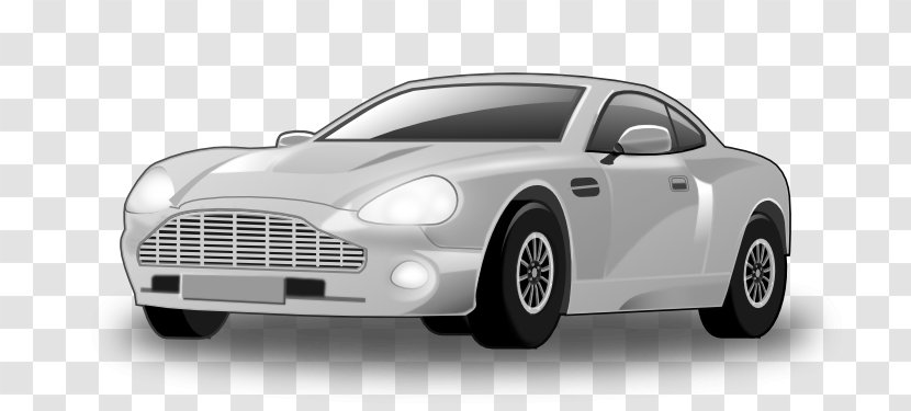 2012 Aston Martin DBS Sports Car Clip Art - Mid Size - Auto Performance Cliparts Transparent PNG