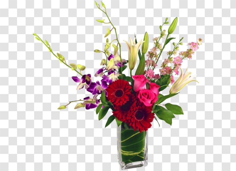 Floral Design Flower Bouquet Cut Flowers Delivery - Lilium Transparent PNG