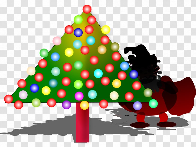 Christmas Tree Ornament Santa Claus Clip Art Transparent PNG