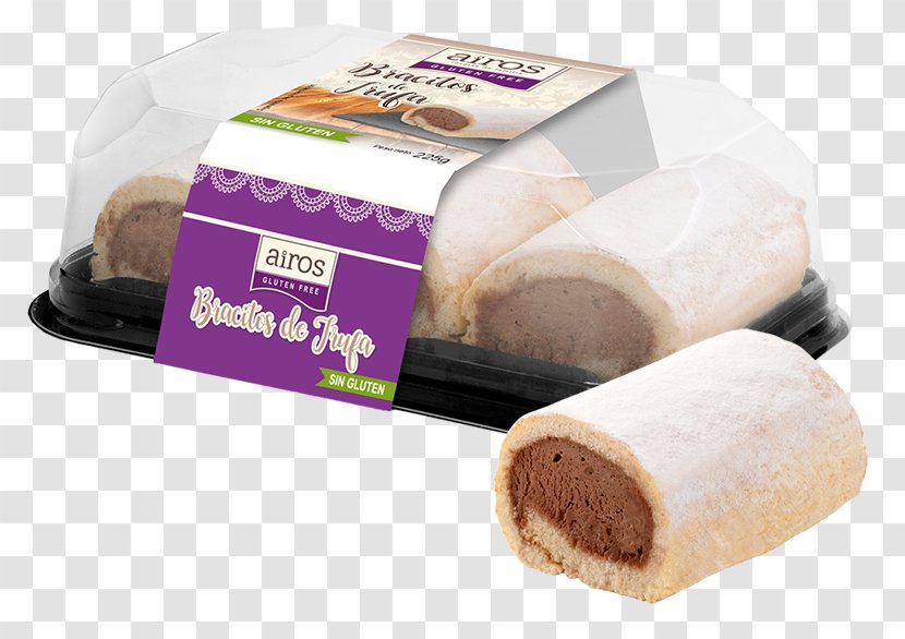 Swiss Roll Chocolate Truffle Cream Tart Sponge Cake - Gluten Transparent PNG