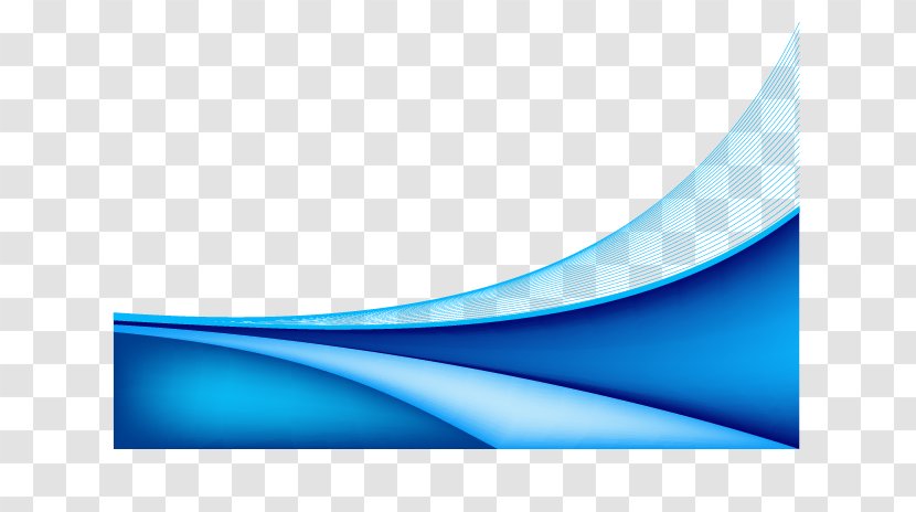 Blue Pattern - Wave Transparent PNG