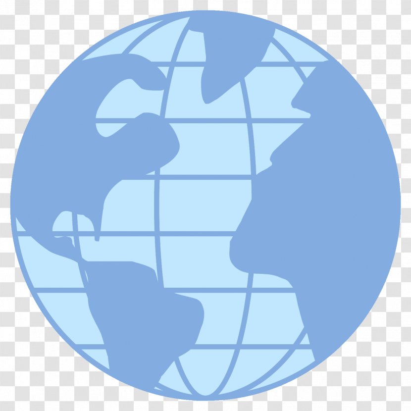 Globe Latitude Line Font - Geography Transparent PNG
