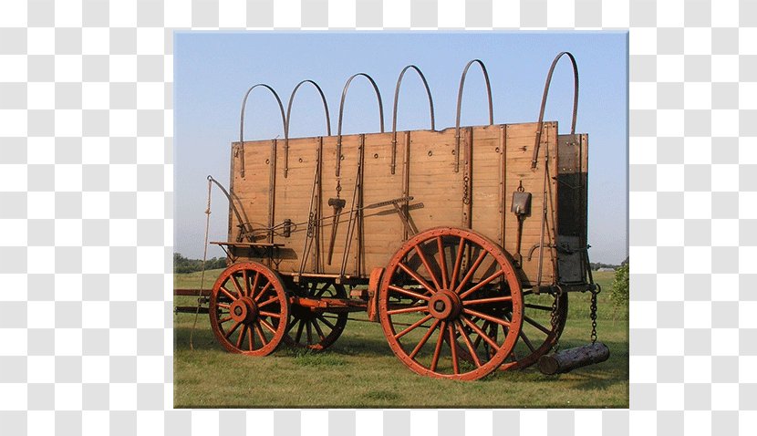 American Frontier Cart Covered Wagon - Chariot - Goods Transparent PNG