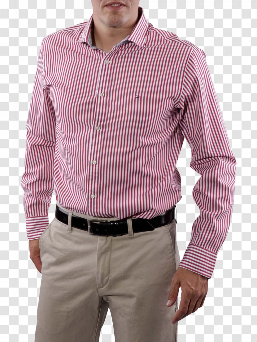 Dress Shirt Shoulder Collar Sleeve Button - Tartan Transparent PNG
