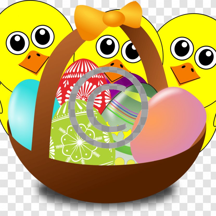 Easter Bunny Egg Clip Art - Basket - Poster Transparent PNG