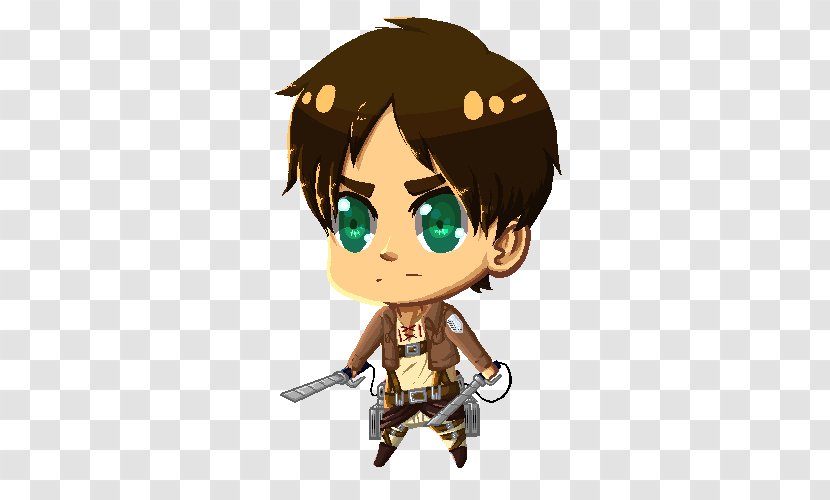 Fan Art Character - Heart - Eren Jaeger Transparent PNG