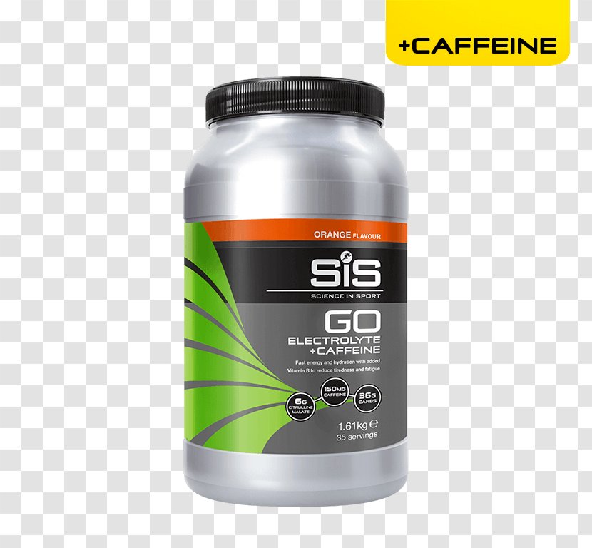 Sports & Energy Drinks Science In Sport Plc Electrolyte Dietary Supplement Caffeine - Sportvoeding - Orange Powder Transparent PNG