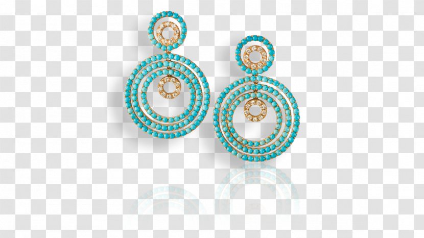 Turquoise Earring Jewellery Product Design - Body - Cobochon Jewelry Transparent PNG