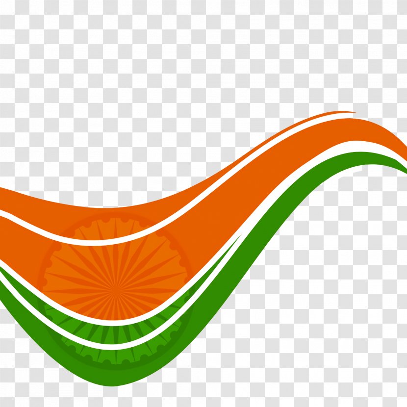 India Independence Day Flag - Orange - Logo Transparent PNG