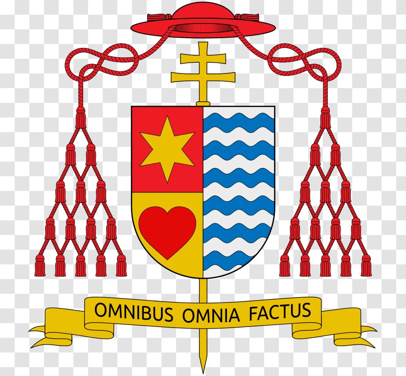 Coat Of Arms Cardinal Salesians Don Bosco Roman Catholic Archdiocese Managua Priest - Area - Template Transparent Transparent PNG