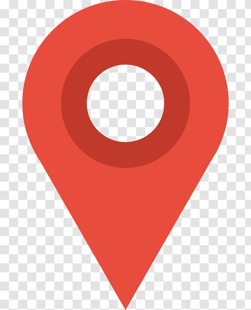 Google Maps Map Maker - Red - Center Vector Transparent PNG
