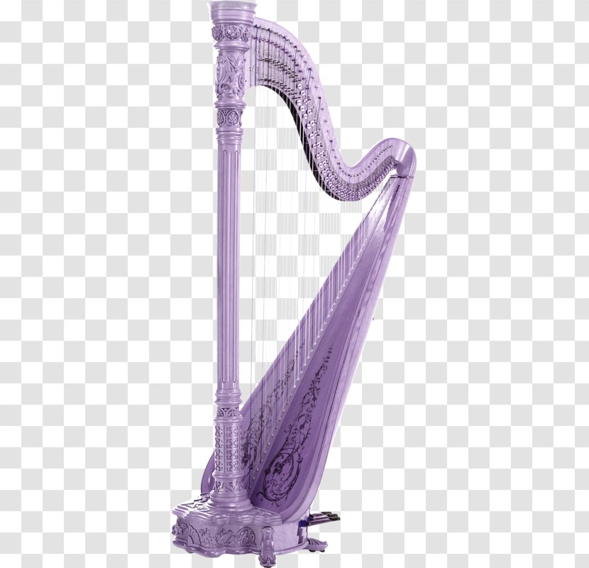 Harp Musical Instruments - Silhouette Transparent PNG