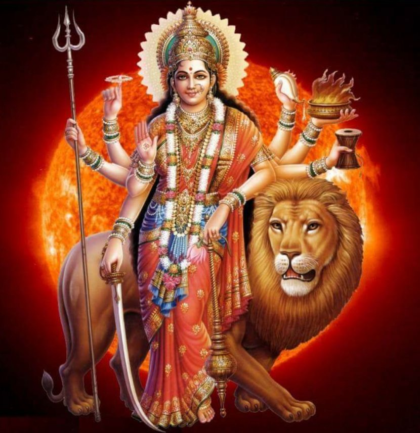 Shiva Parvati Kali Durga Puja - Shakti - Maa Transparent PNG