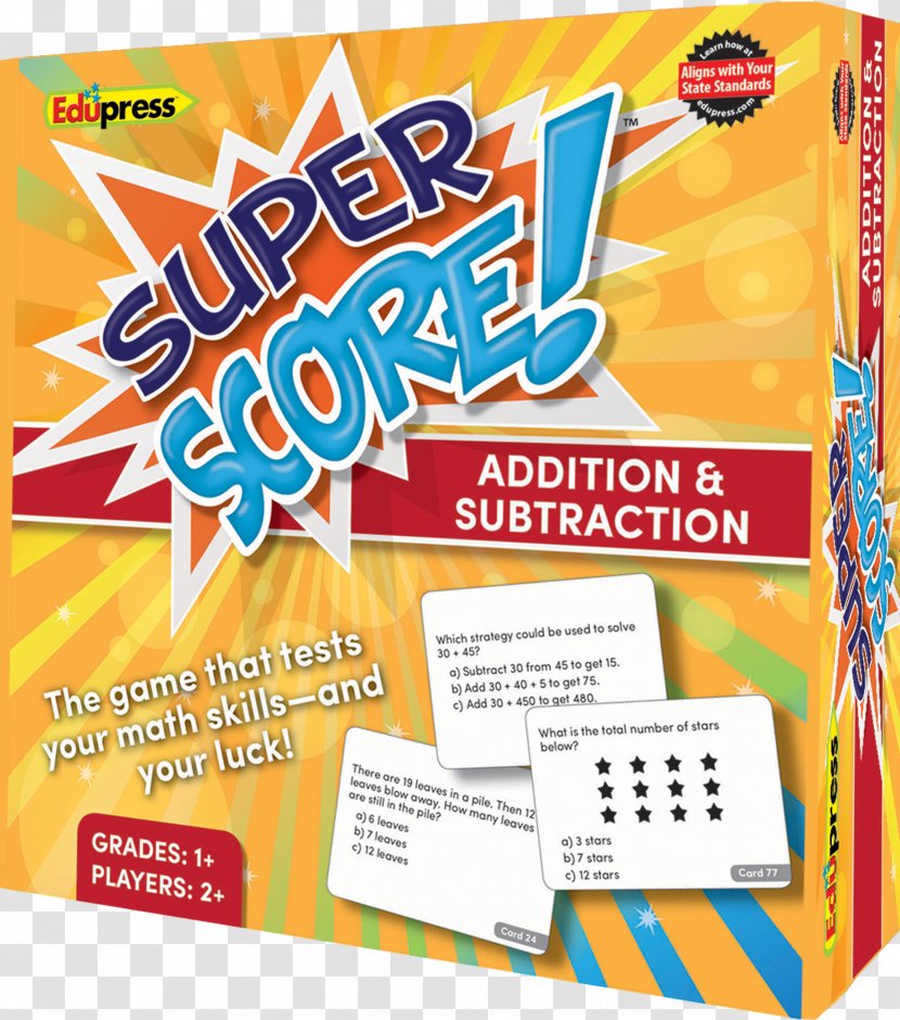 Mathematical Game Mathematics Education Edupress Math Transparent PNG