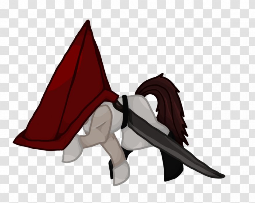 Pyramid Head Pony Silent Hill 2 3 Video Game - Unicorn Transparent PNG
