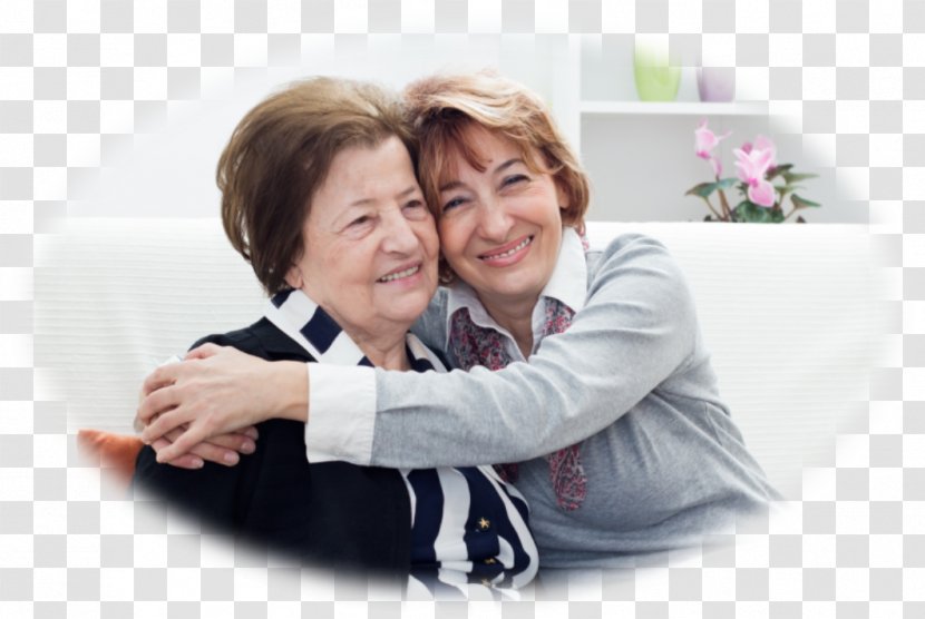 Home Care Service Aged Health Old Age Caring For People With Dementia - Daughter Transparent PNG