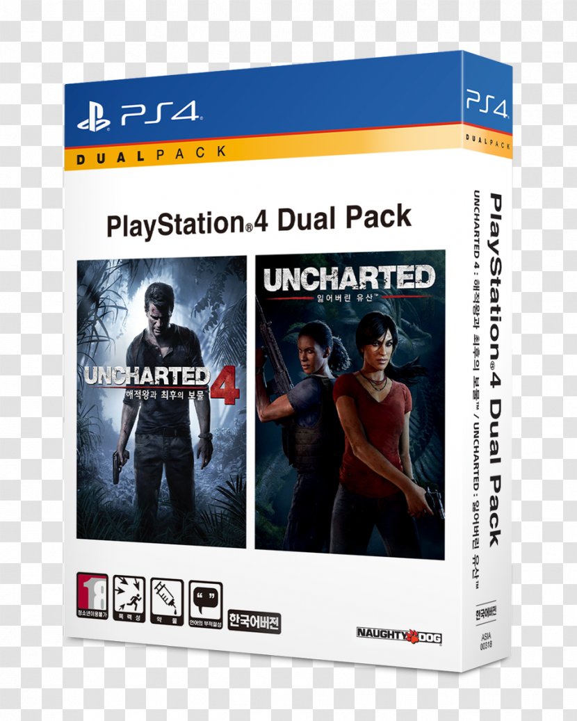 Uncharted: Drake's Fortune Uncharted 4: A Thief's End The Lost Legacy 3: Deception PlayStation 4 - Multimedia - Playstation 3 Transparent PNG