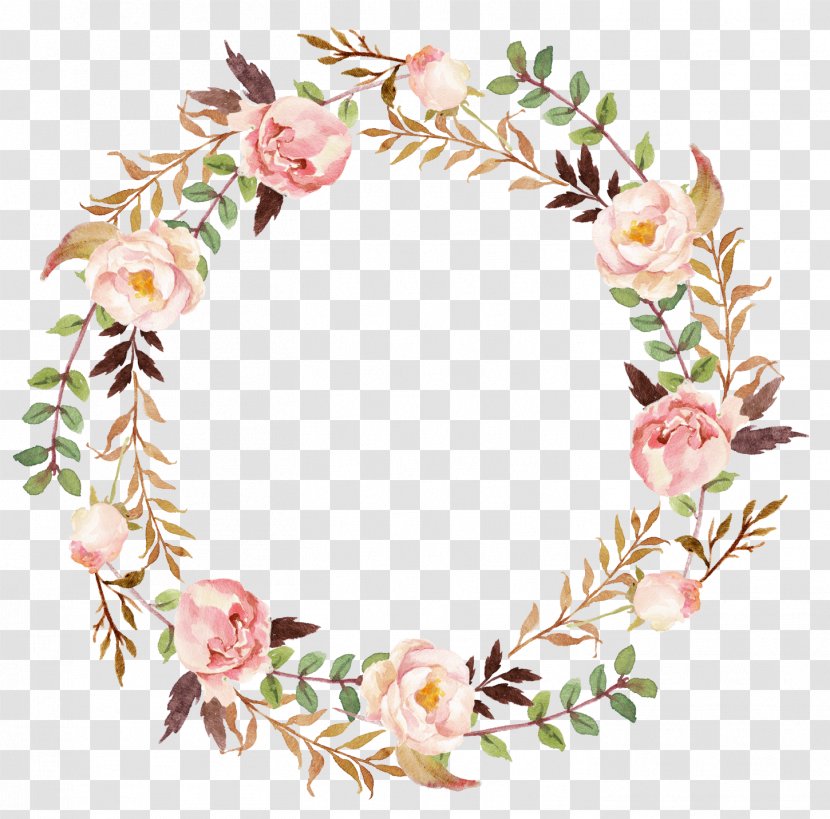 Wedding Invitation Paper Wreath Clip Art - Flower Transparent PNG