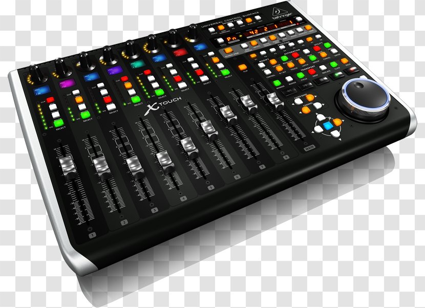 Behringer X-Touch Audio Control Surface MIDI Controllers Digital Workstation - USB Transparent PNG