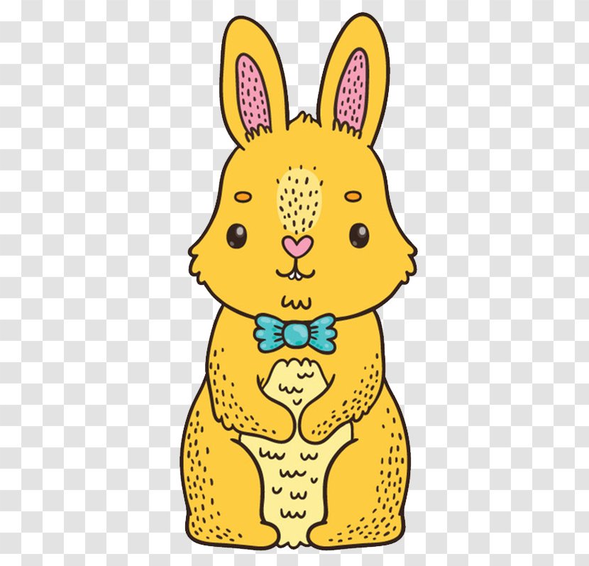 Easter Bunny Domestic Rabbit Bugs Babs - Cartoon Transparent PNG