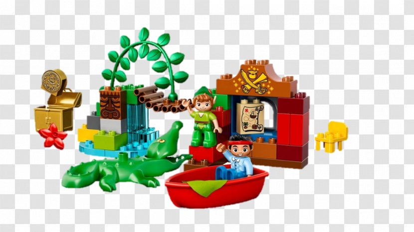 Tick-Tock The Crocodile LEGO 10526 Duplo Peter Pan's Visit 6176 DUPLO Basic Bricks Deluxe 10572 All-in-One-Box-of-Fun - Lego Allinoneboxoffun - Toy Trains Transparent PNG
