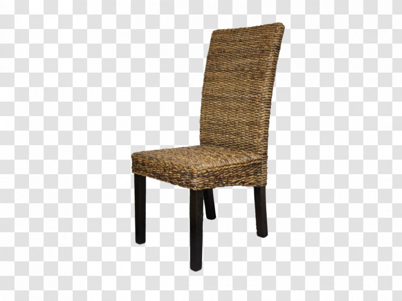 Chair Garden Furniture Wicker Armrest - Noble Transparent PNG