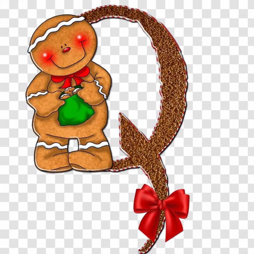 Gingerbread Man Christmas Day Clip Art Graphics - Picnic Food Ribbon Transparent PNG